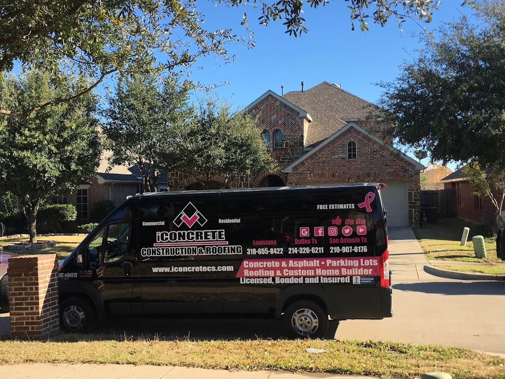 iConcrete Construction & Roofing Mansfield Texas | 1705 Merritt Dr, Mansfield, TX 76063 | Phone: (214) 326-6211