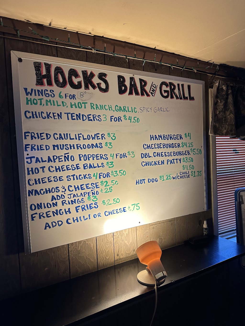 Hocks Bar and Grill and The Pizza Shop | 7377 National Rd, Triadelphia, WV 26059, USA | Phone: (304) 909-0058