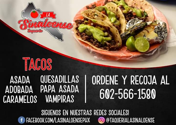 Taqueria la Sinaloense | 2645 W Bethany Home Rd, Phoenix, AZ 85017, USA | Phone: (602) 314-6628