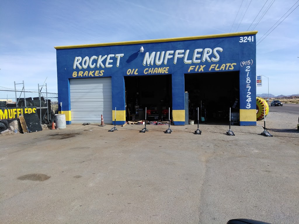Rocket Mufflers | 3241 N Zaragoza Rd, El Paso, TX 79938, USA | Phone: (915) 218-7243