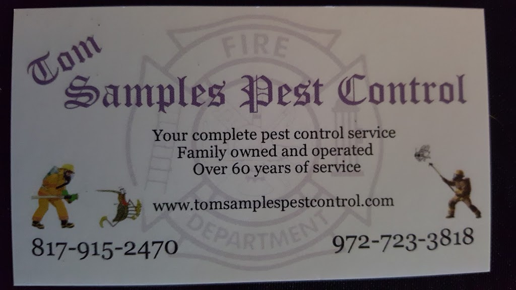 Tom Samples Pest Control | 110 Couch Ct, Springtown, TX 76082, USA | Phone: (817) 915-2470