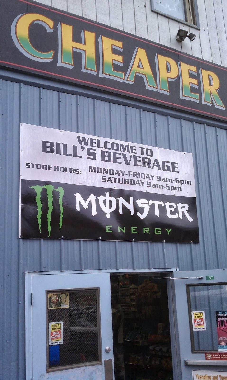 Bills Beverage Center | 1 Willow St, Amsterdam, NY 12010, USA | Phone: (518) 842-7050
