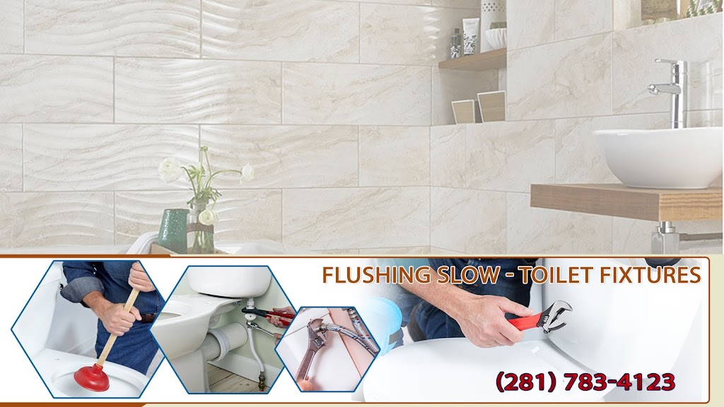 Flushing Slow - Toilet Fixtures | 513 Pecan St, Fresno, TX 77545, USA | Phone: (281) 783-4123