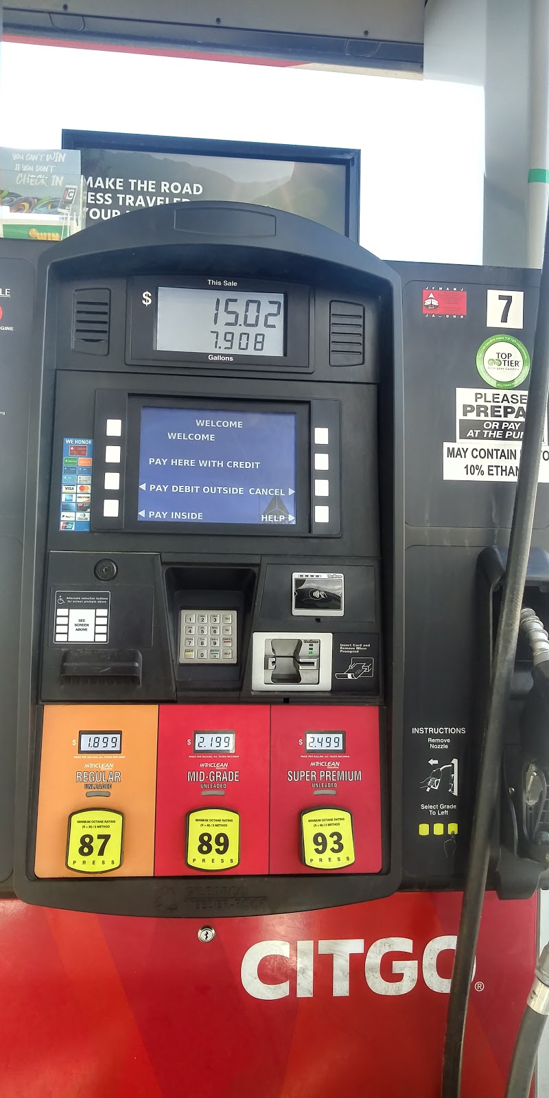 Citgo | 2410 N Fayetteville St, Asheboro, NC 27203, USA | Phone: (336) 672-7395