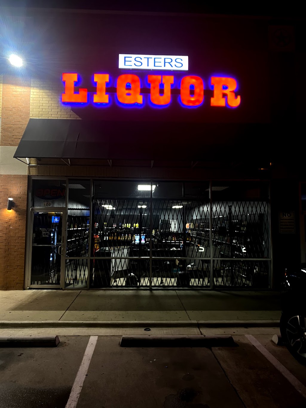 Esters Liquor | 1885 Esters Rd #120, Irving, TX 75061, USA | Phone: (469) 565-2008