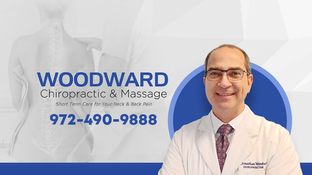 Woodward Chiropractic & Massage | 6310 Lyndon B Johnson Fwy Ste 115, Dallas, TX 75240, USA | Phone: (972) 490-9888