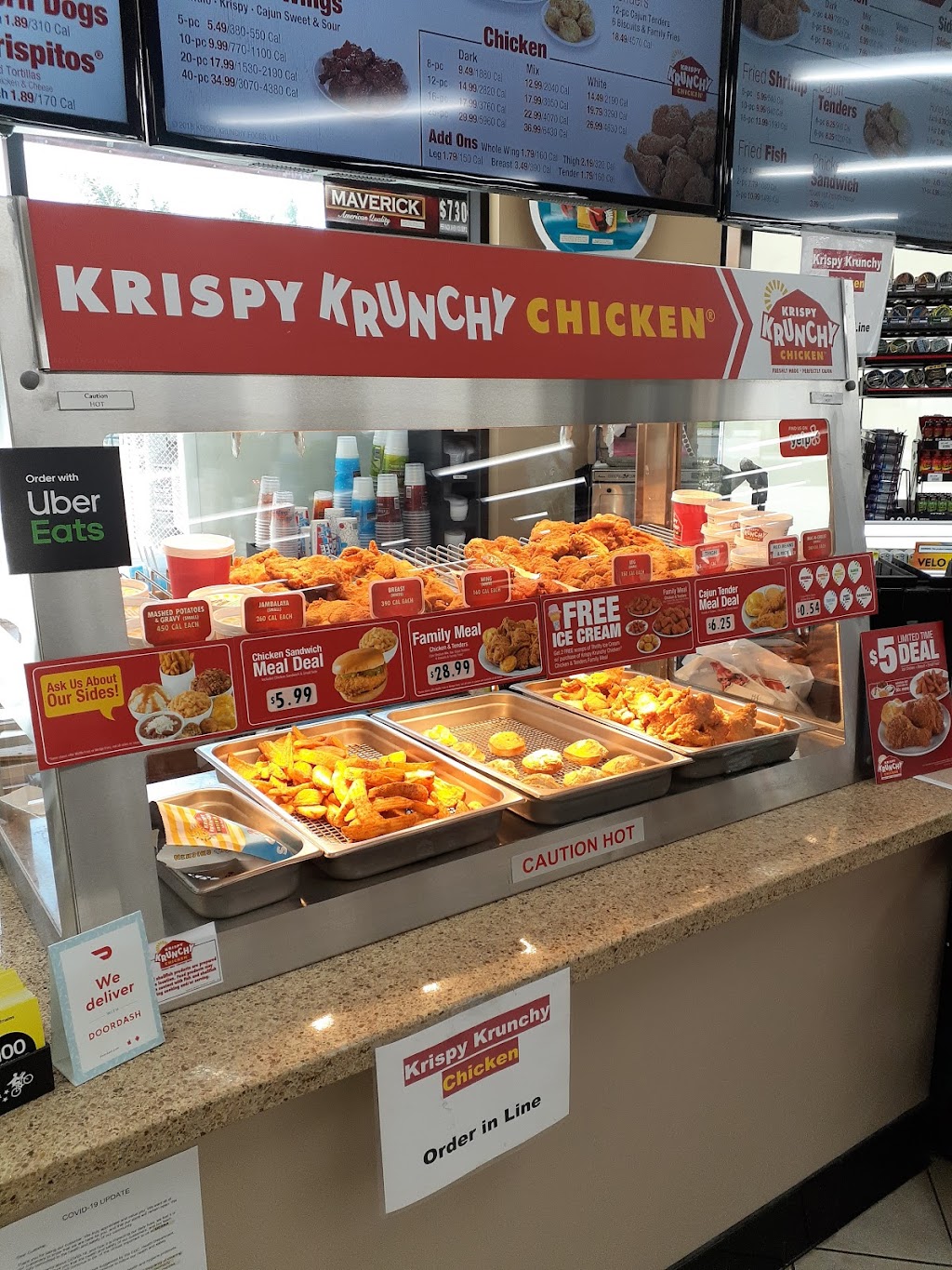 Krispy Krunchy Chicken | 10510 Sierra Ave, Fontana, CA 92337, USA | Phone: (909) 428-8077