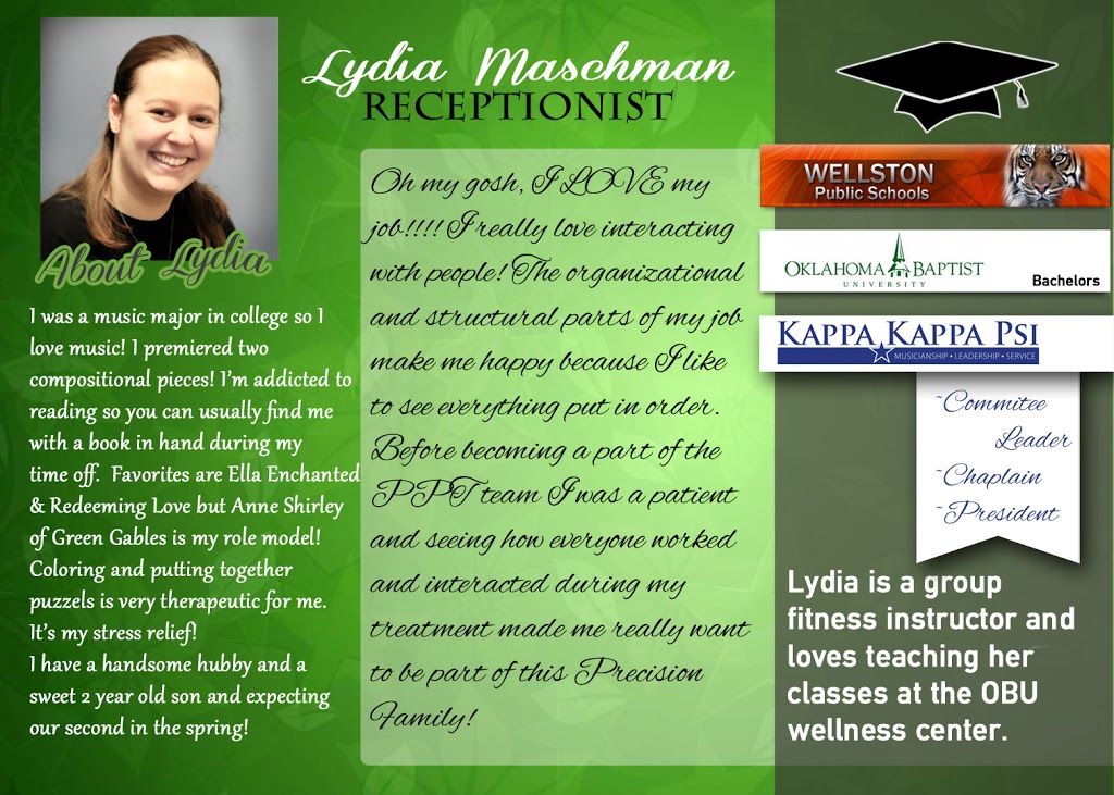 Precision Physical Therapy | 19629 NE 23rd St, Harrah, OK 73045, USA | Phone: (405) 454-0010