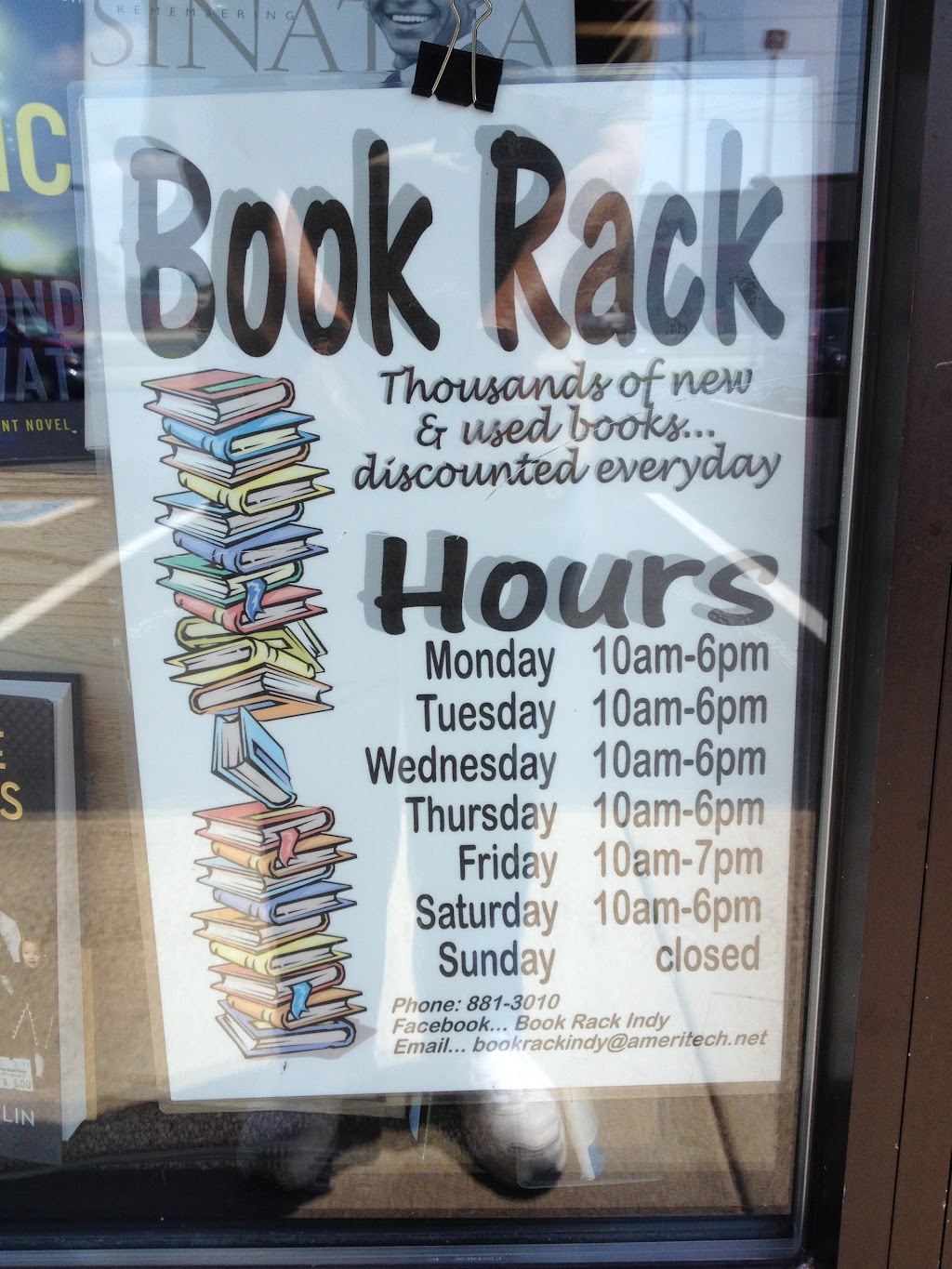 Book Rack | 1930 E Stop 13 Rd, Indianapolis, IN 46227, USA | Phone: (317) 881-3010