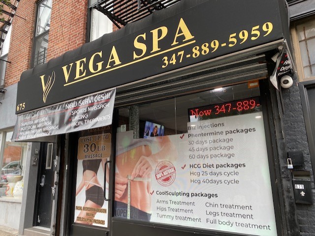 VEGA SPA | 675 5th Ave, Brooklyn, NY 11215, United States | Phone: (347) 889-5959