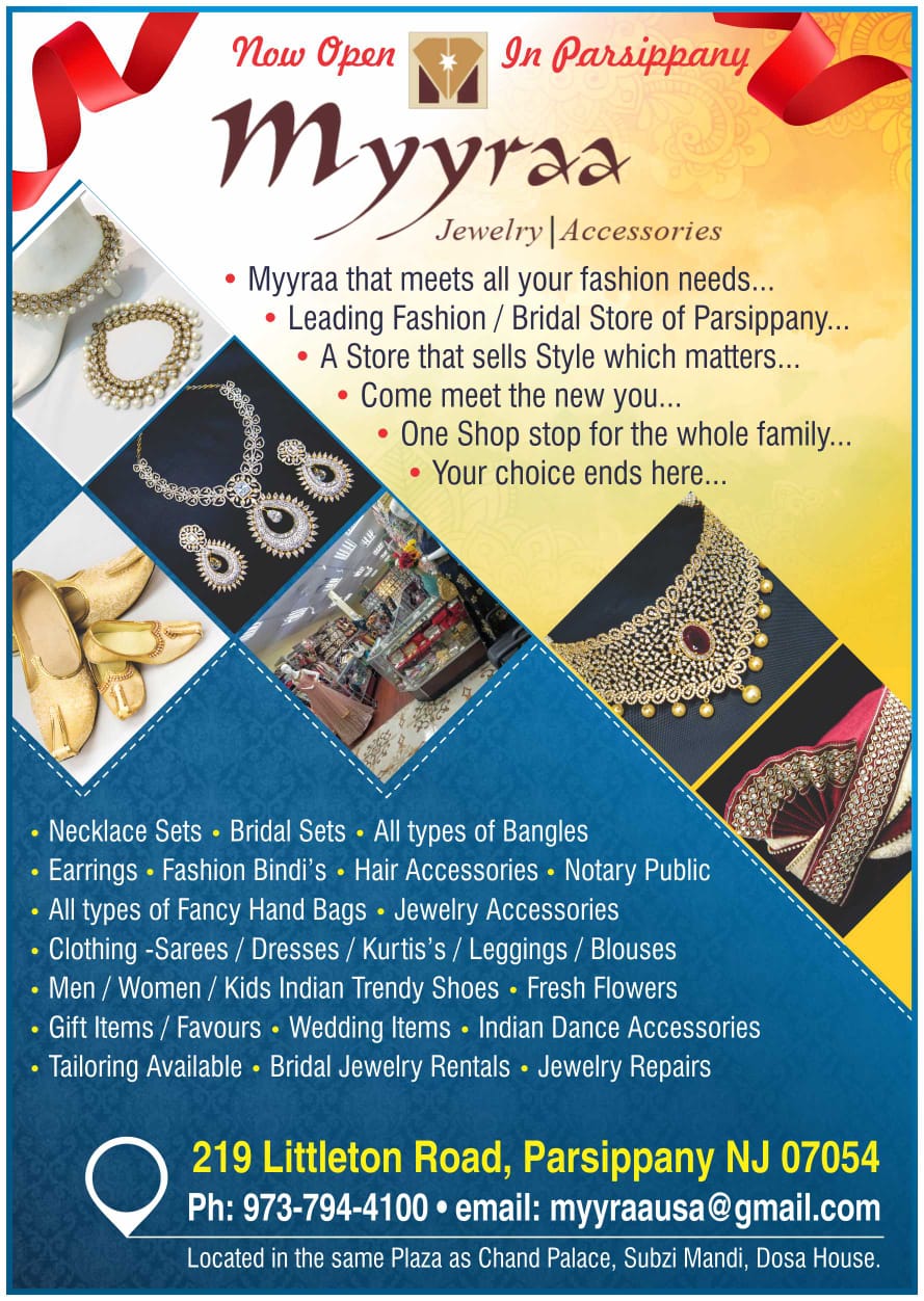 Myyraa - Jewelry/Clothing/Accessories | 219 Littleton Rd, Parsippany-Troy Hills, NJ 07054, USA | Phone: (732) 986-2857
