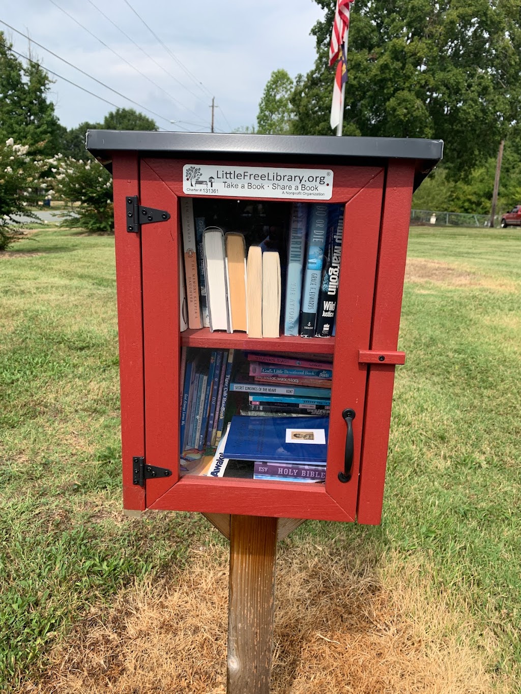 Little Free Library | 2510 Green Level Church Rd, Burlington, NC 27217, USA | Phone: (704) 807-2181