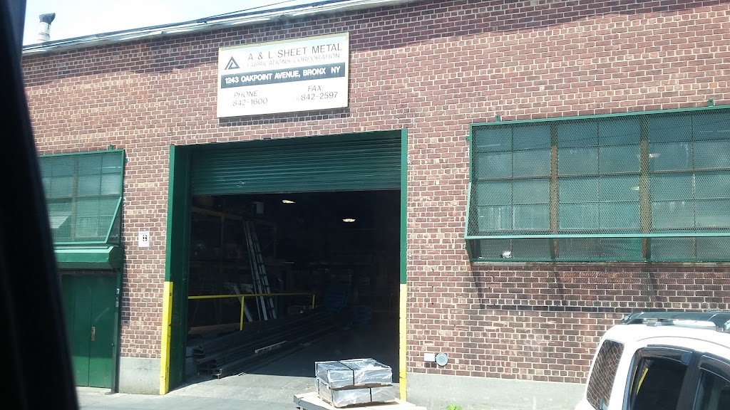 A & L Sheet Metal Fabrications | 1243 Oak Point Ave, Bronx, NY 10474, USA | Phone: (718) 842-1600