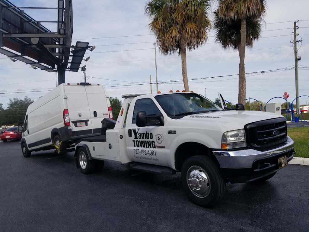 Yambo Towing | 18528 Gracie Lee St #2, Spring Hill, FL 34610, USA | Phone: (727) 492-4081