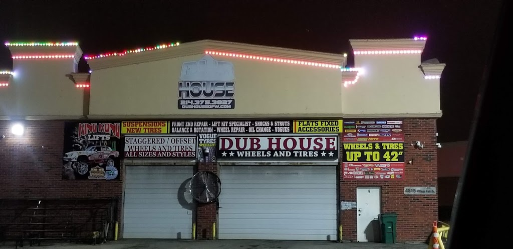 Dub House Tire & Auto | 4515 Village Fair Dr G-6, Dallas, TX 75224, USA | Phone: (214) 375-3827