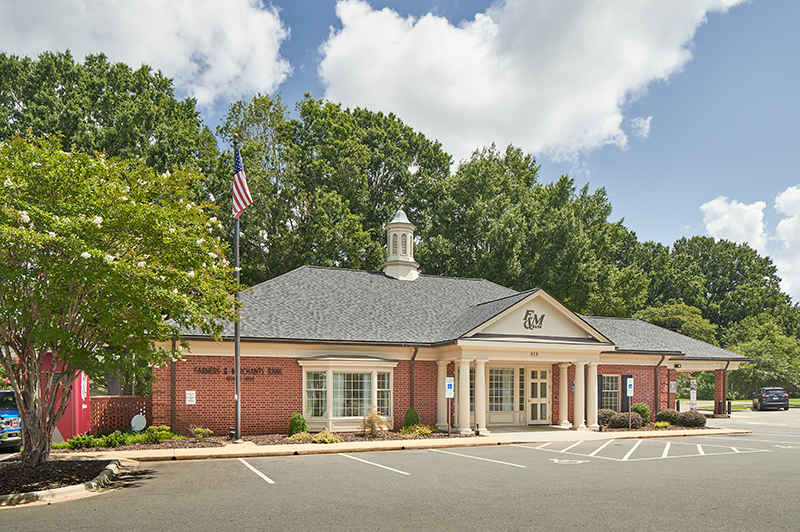 F&M Bank - Rockwell Office | 418 W Main St, Rockwell, NC 28138, USA | Phone: (704) 279-7281