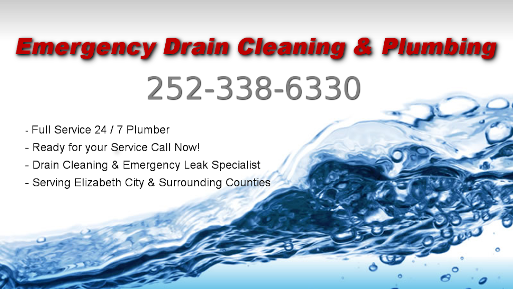 Emergency Drain Cleaning & Plumbing | 4835, 204 S Poindexter St suite c, Elizabeth City, NC 27909 | Phone: (252) 338-6330