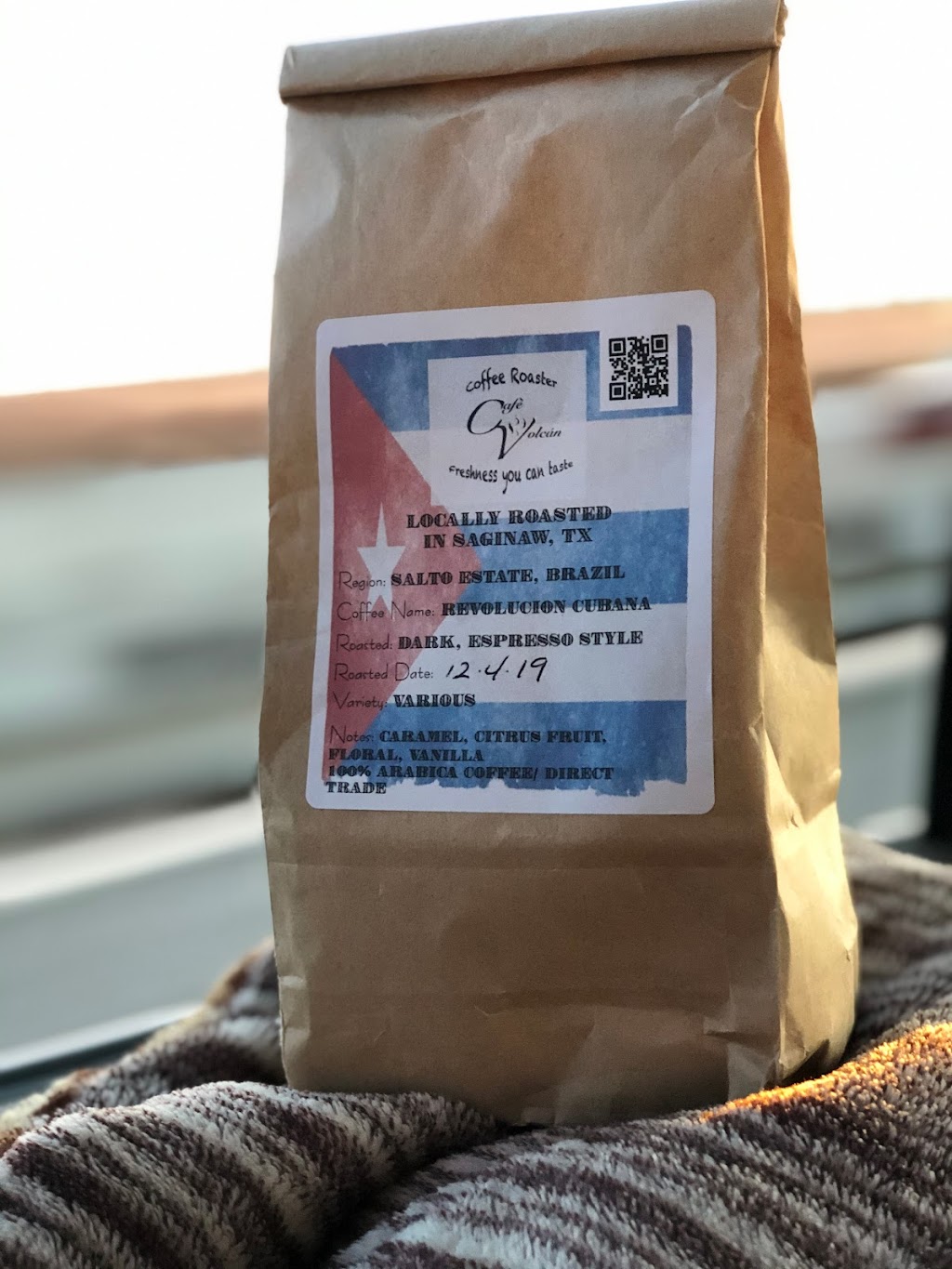 Cafe Volcan Coffee Roasters | 1112 Park Center Ct, Saginaw, TX 76179, USA | Phone: (817) 881-3640