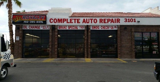 Royalty Complete Auto Repair | 2632 Las Vegas Blvd N, North Las Vegas, NV 89030, USA | Phone: (702) 202-6801