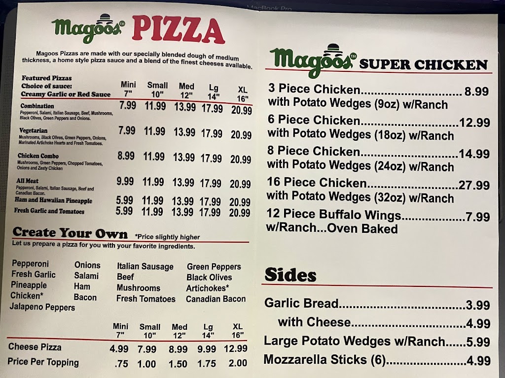 Magoos Pizza Southaven | 2930 Goodman Rd E, Southaven, MS 38672, USA | Phone: (662) 349-1749
