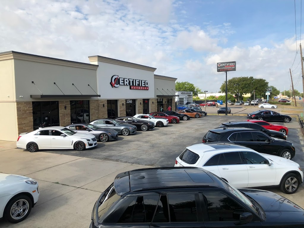 Certified Autoplex Inc | 3340 Belt Line Rd, Farmers Branch, TX 75234, USA | Phone: (972) 231-3777