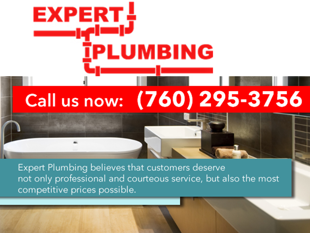 Expert Plumbing | 1056 Old Taylor St, Vista, CA 92084, USA | Phone: (760) 295-3756