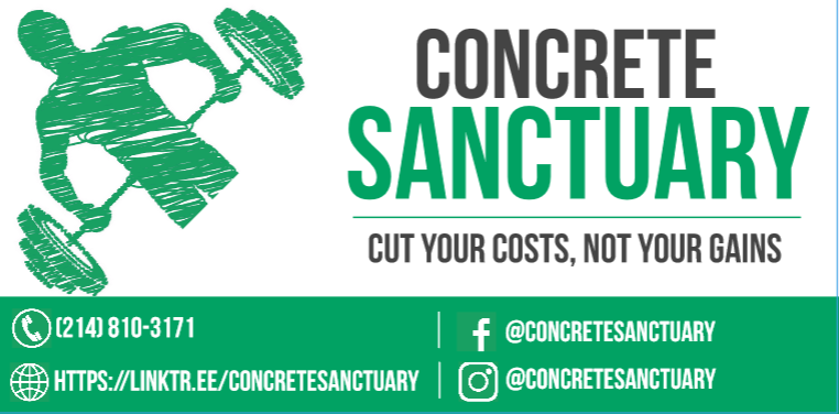Concrete Sanctuary | 2504 Spring Meadows Dr, Denton, TX 76209, USA | Phone: (214) 810-3171