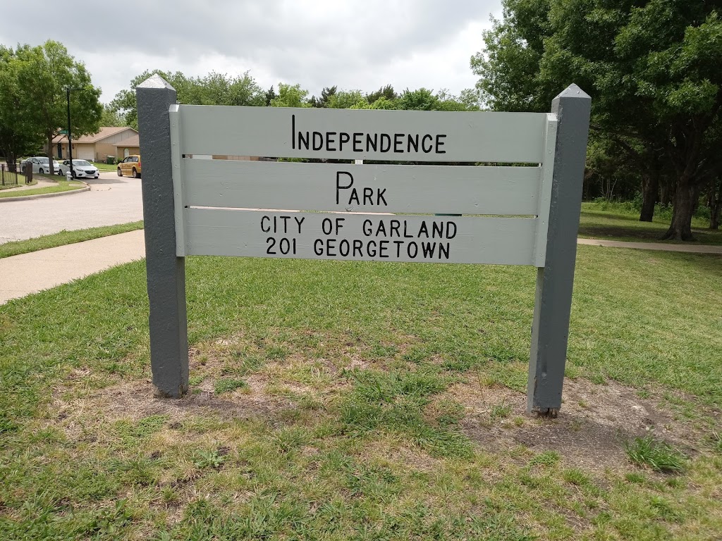 Independence Park | 201 Georgetown Dr, Garland, TX 75043, USA | Phone: (972) 205-2705