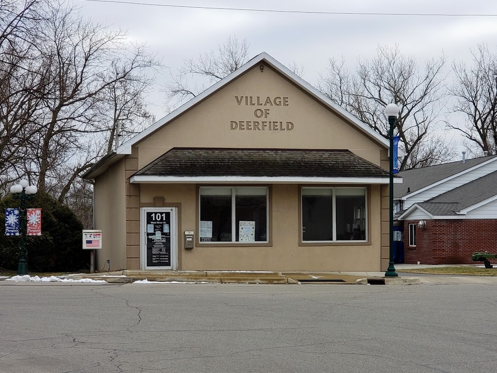 Deerfield Village Municipal Building | 101 W River St, Deerfield, MI 49238, USA | Phone: (517) 447-3138