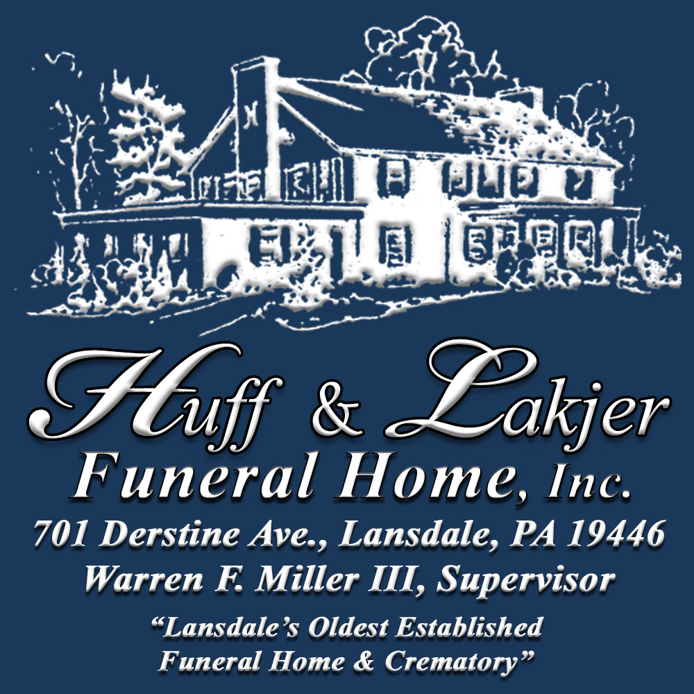 Huff & Lakjer Funeral Home Inc | 701 Derstine Ave, Lansdale, PA 19446 | Phone: (215) 855-3311