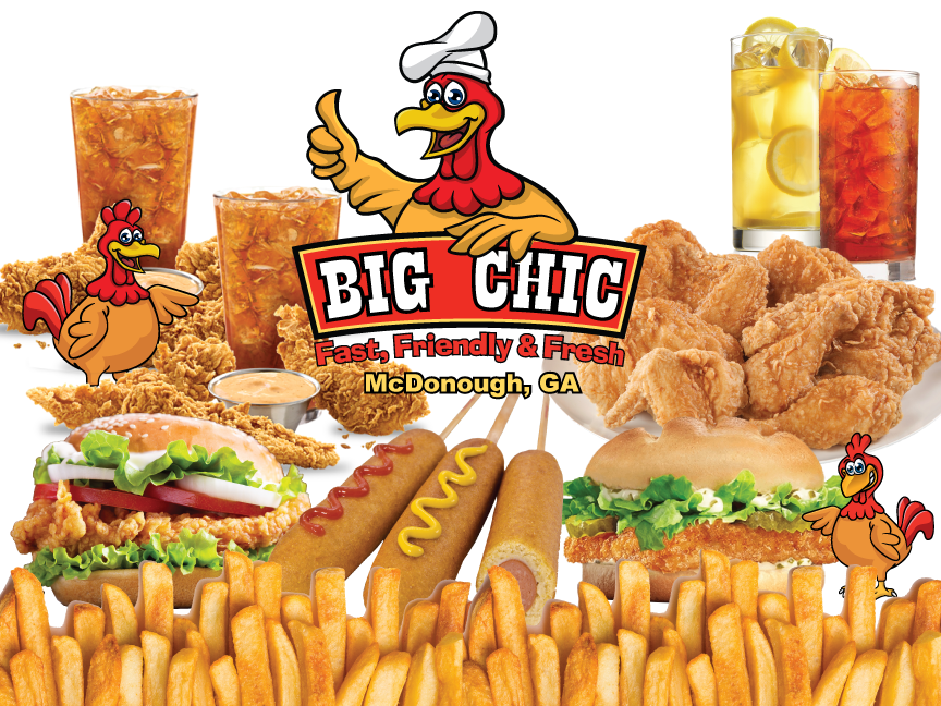 Big Chic Mcdonough | 590 Macon St, McDonough, GA 30253, USA | Phone: (770) 957-1329