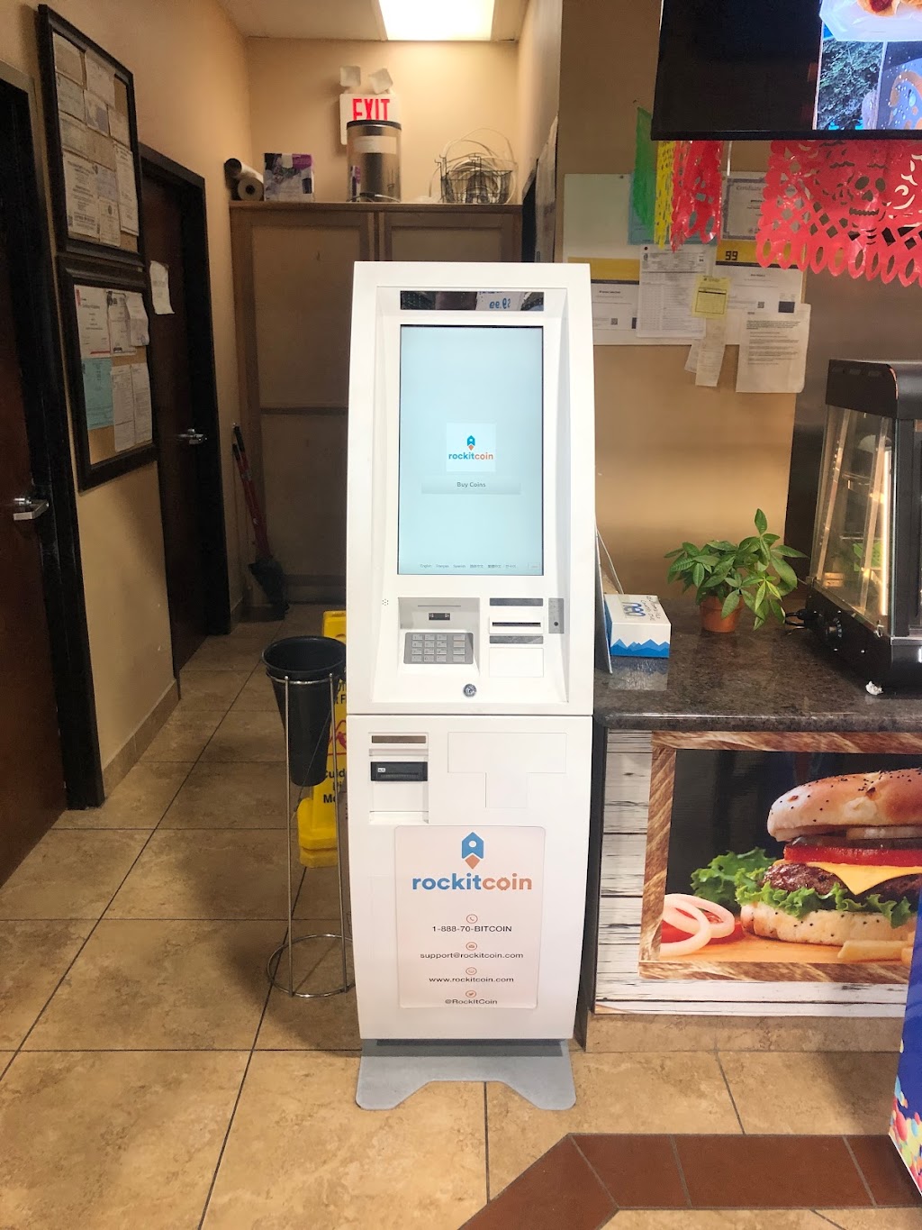 RockItCoin Bitcoin ATM | 4627 N Hwy 146, Baytown, TX 77520, USA | Phone: (888) 702-4826