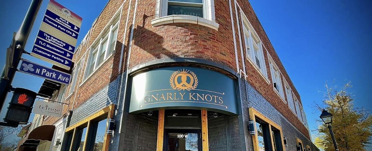 Gnarly Knots Pretzel Company | 100 W St Charles Rd, Lombard, IL 60148, United States | Phone: (630) 376-6188