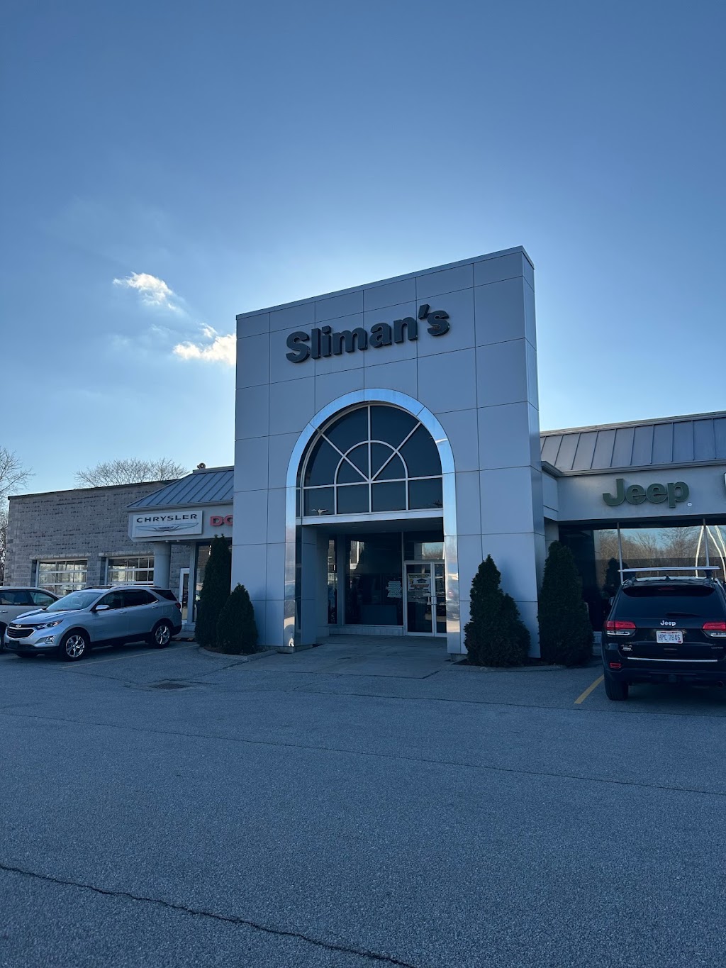 Slimans Sales & Service - Chrysler Dodge Jeep Ram | 7498 Leavitt Rd, Amherst, OH 44001, USA | Phone: (440) 597-2553