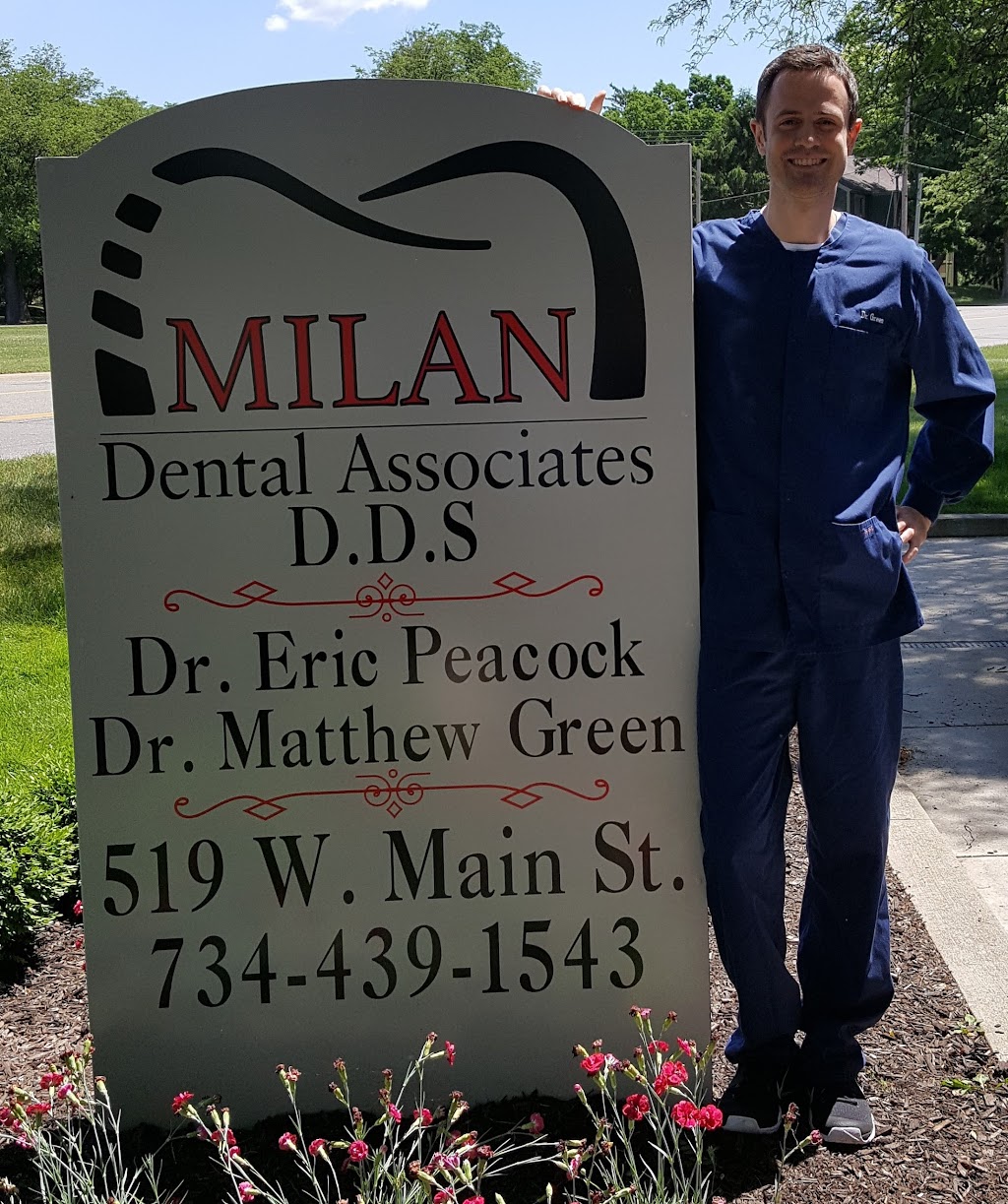 Milan Dental Associates | 519 W Main St, Milan, MI 48160, USA | Phone: (734) 439-1543