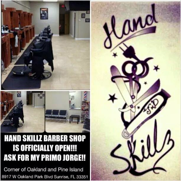 Hand Skillz Barber Shop | 8917 W Oakland Park Blvd, Sunrise, FL 33351, USA | Phone: (754) 200-8536