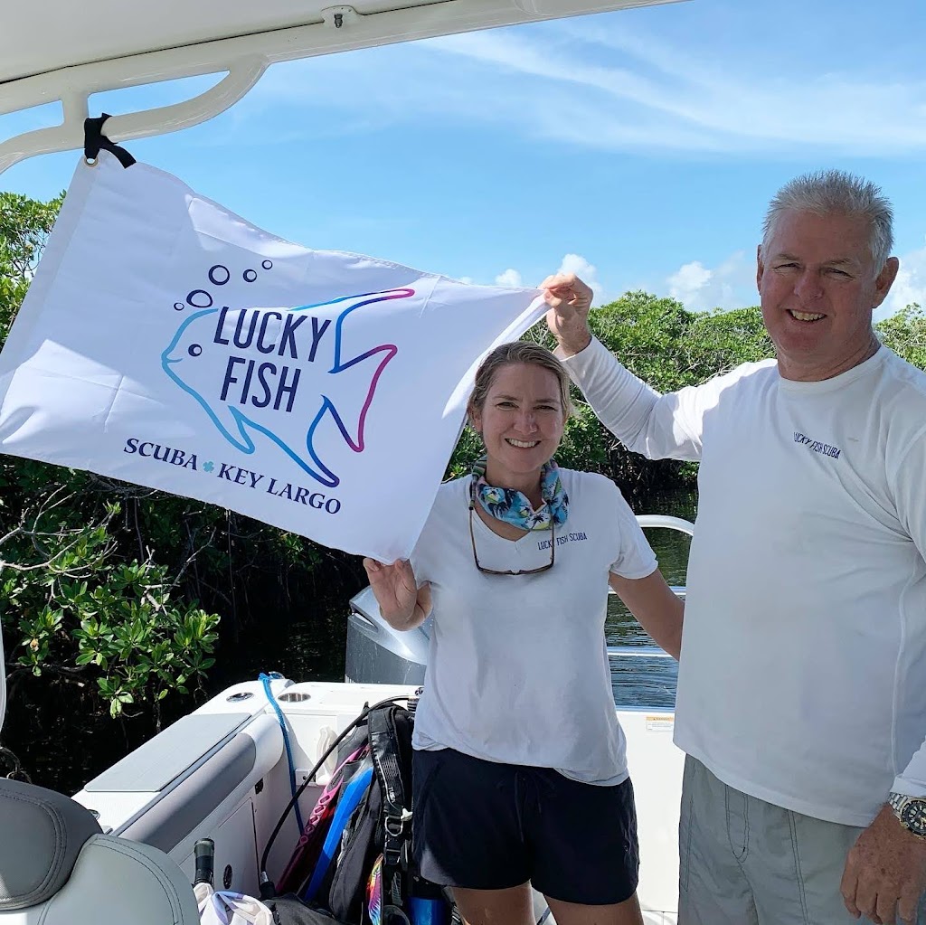 Lucky Fish Scuba | 21 Garden Cove Dr, Key Largo, FL 33037, USA | Phone: (305) 766-2166