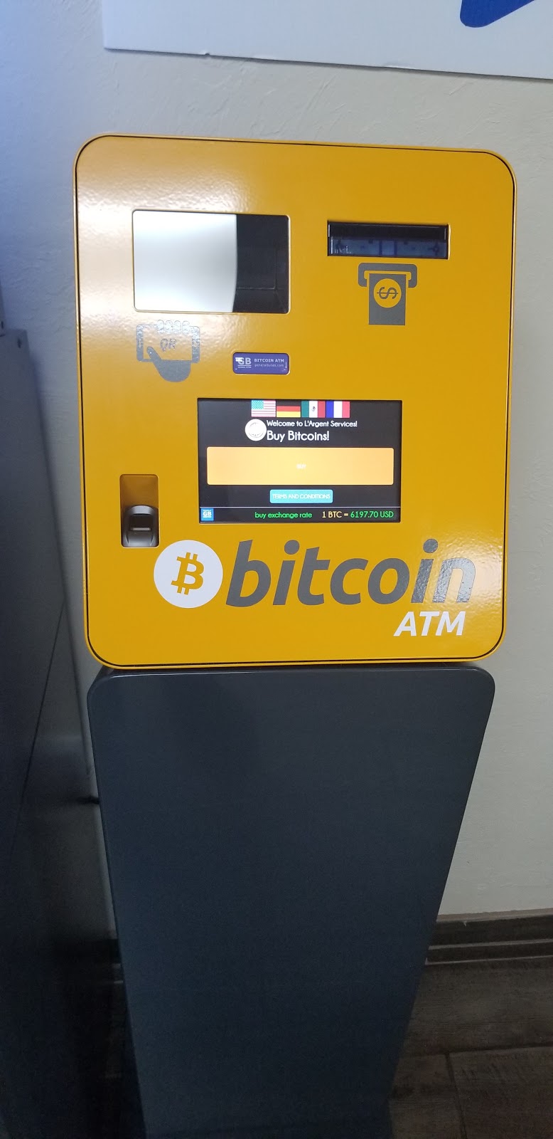 LArgent Services Bitcoin ATM | 4309 E Reno Ave, Oklahoma City, OK 73117, USA | Phone: (405) 402-8299