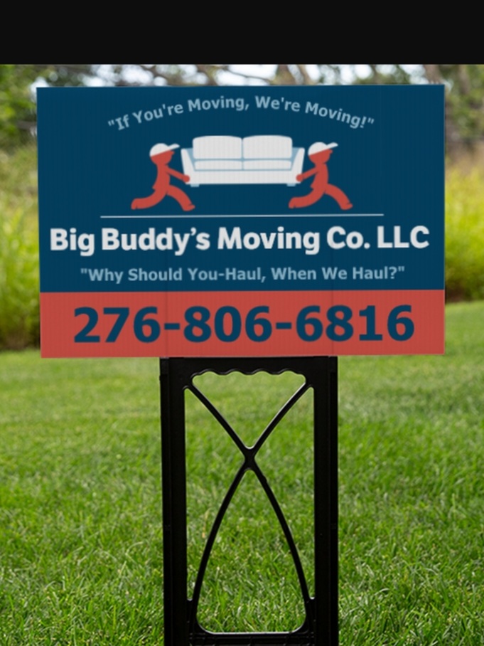 BIG BUDDYS MOVING CO. | 7870 Axton Rd, Axton, VA 24054, USA | Phone: (276) 806-6816