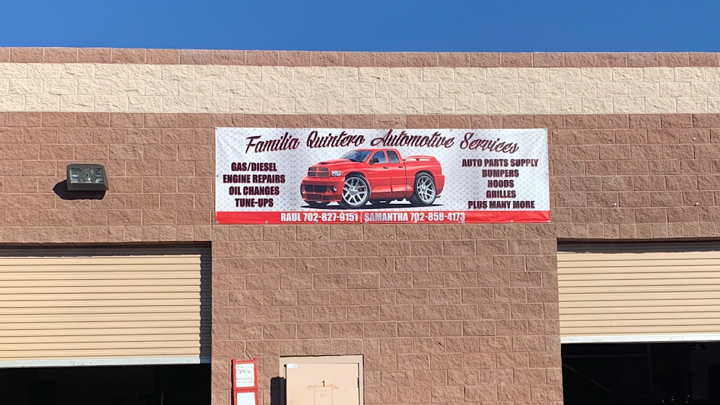 Familia Quintero Automotive Services | 3545 N Nellis Blvd Unit 1, North Las Vegas, NV 89115, USA | Phone: (702) 827-9151