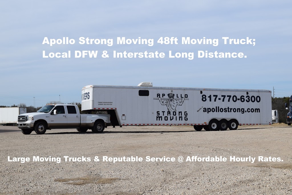 APOLLO STRONG MOVING | 7825 S Cooper St, Arlington, TX 76001, USA | Phone: (817) 770-6300