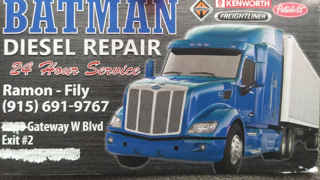 Batman Diesel Repair | 813 Westway Blvd, Canutillo, TX 79835 | Phone: (915) 691-9767