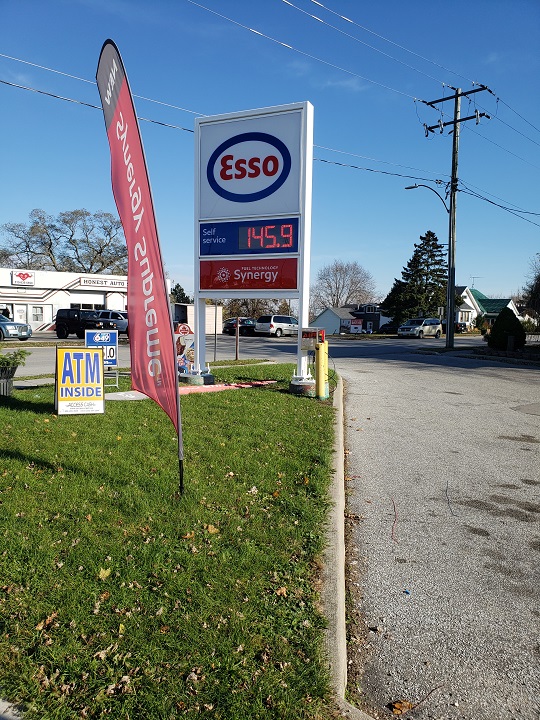 Esso | 100 County Rd 34, Cottam, ON N0R 1B0, Canada | Phone: (519) 839-6060