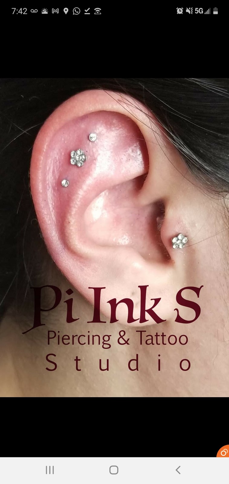 Pi ink S piercing studio | 7537 Thomas Rd D11, Phoenix, AZ 85033, USA | Phone: (602) 488-9821