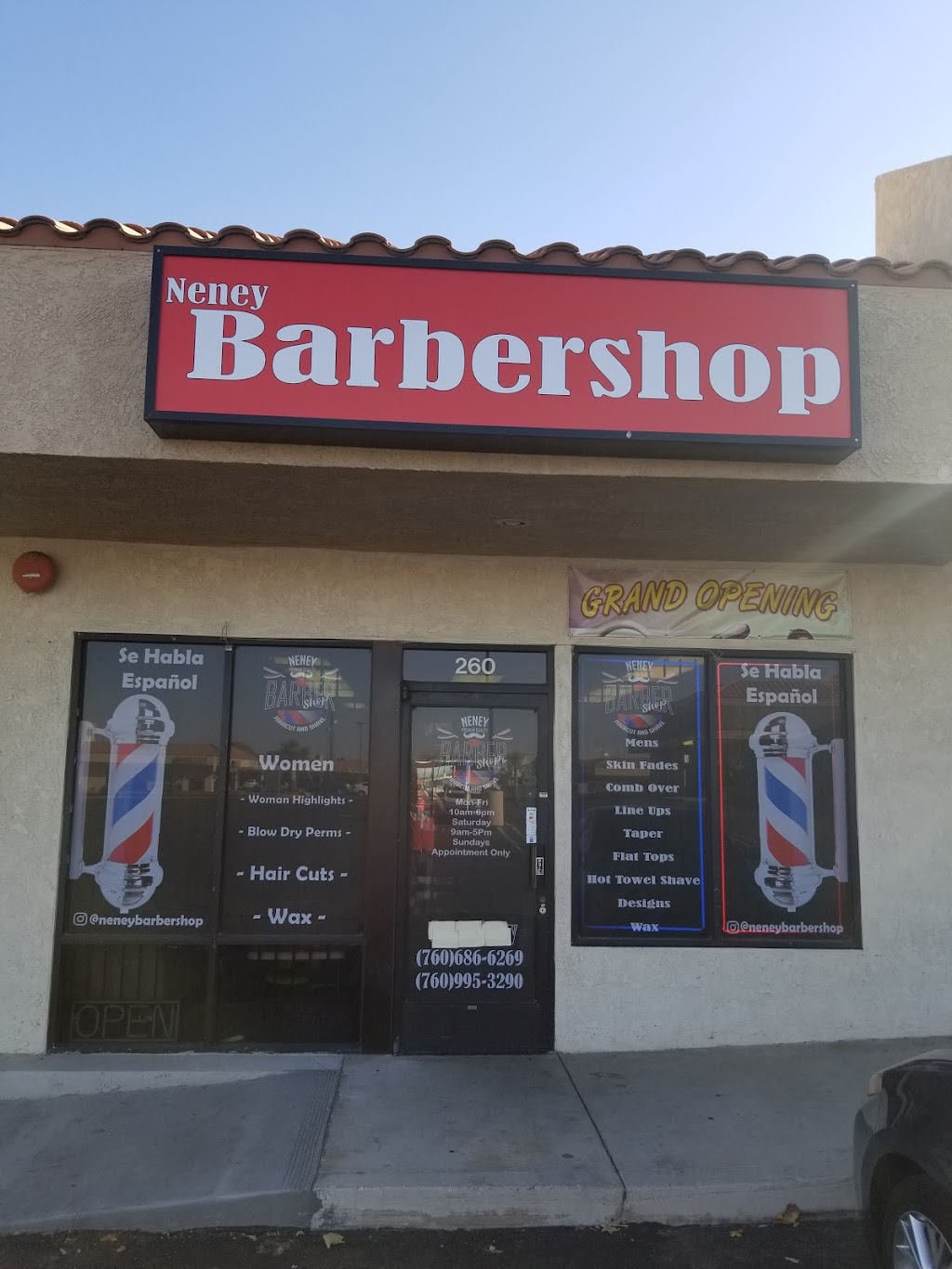 Neney barbershop | 15885 Main St, Hesperia, CA 92345 | Phone: (760) 686-6269