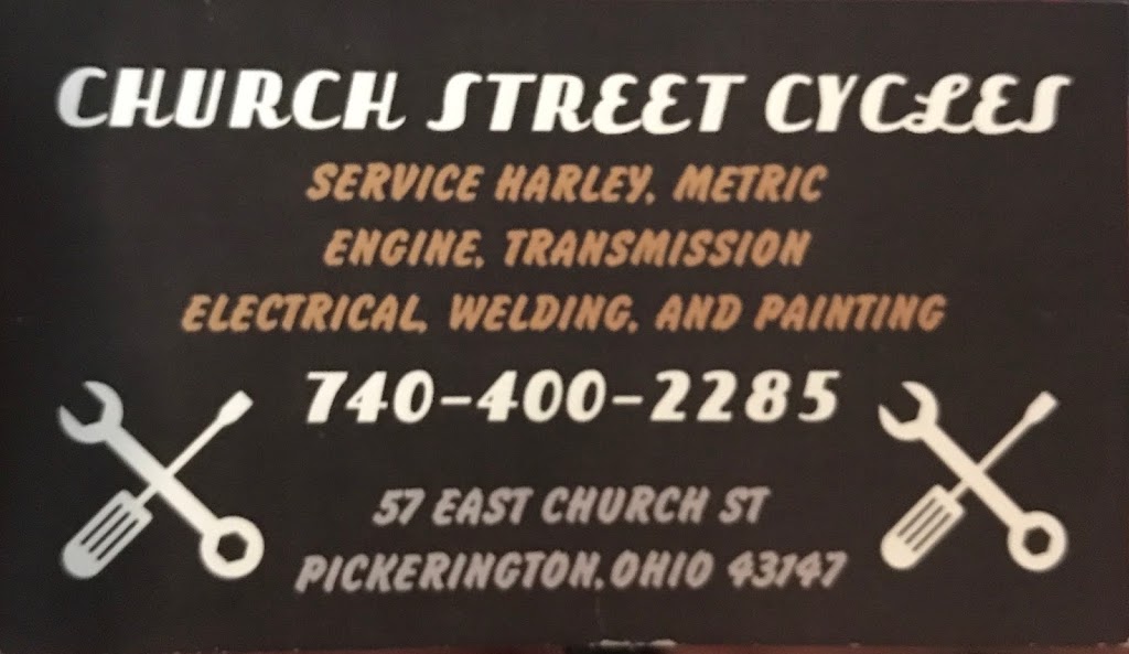 Church Street Cycles | 20 E Church St, Pickerington, OH 43147, USA | Phone: (740) 400-2285