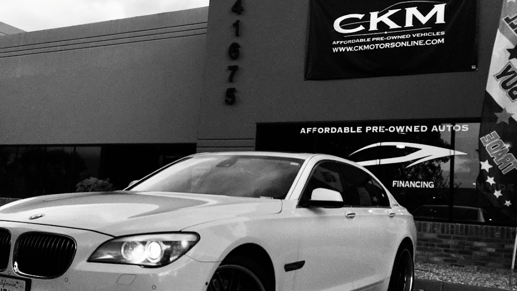 CK Motors | 41675 Date St #101b, Murrieta, CA 92562, USA | Phone: (951) 894-7777