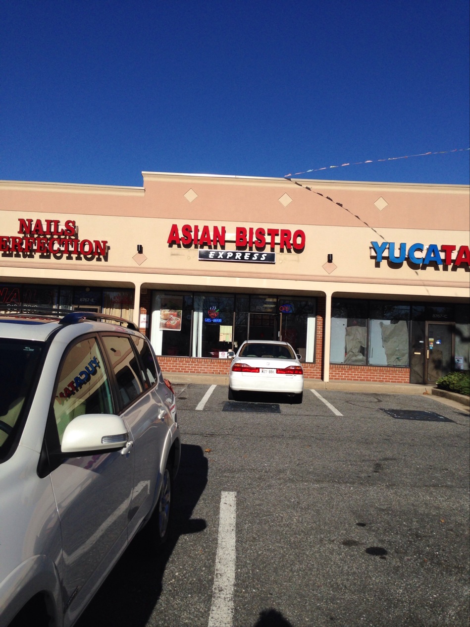 Asian Bistro Express | 8767 D Philadelphia Rd, Rosedale, MD 21237, USA | Phone: (410) 686-8888