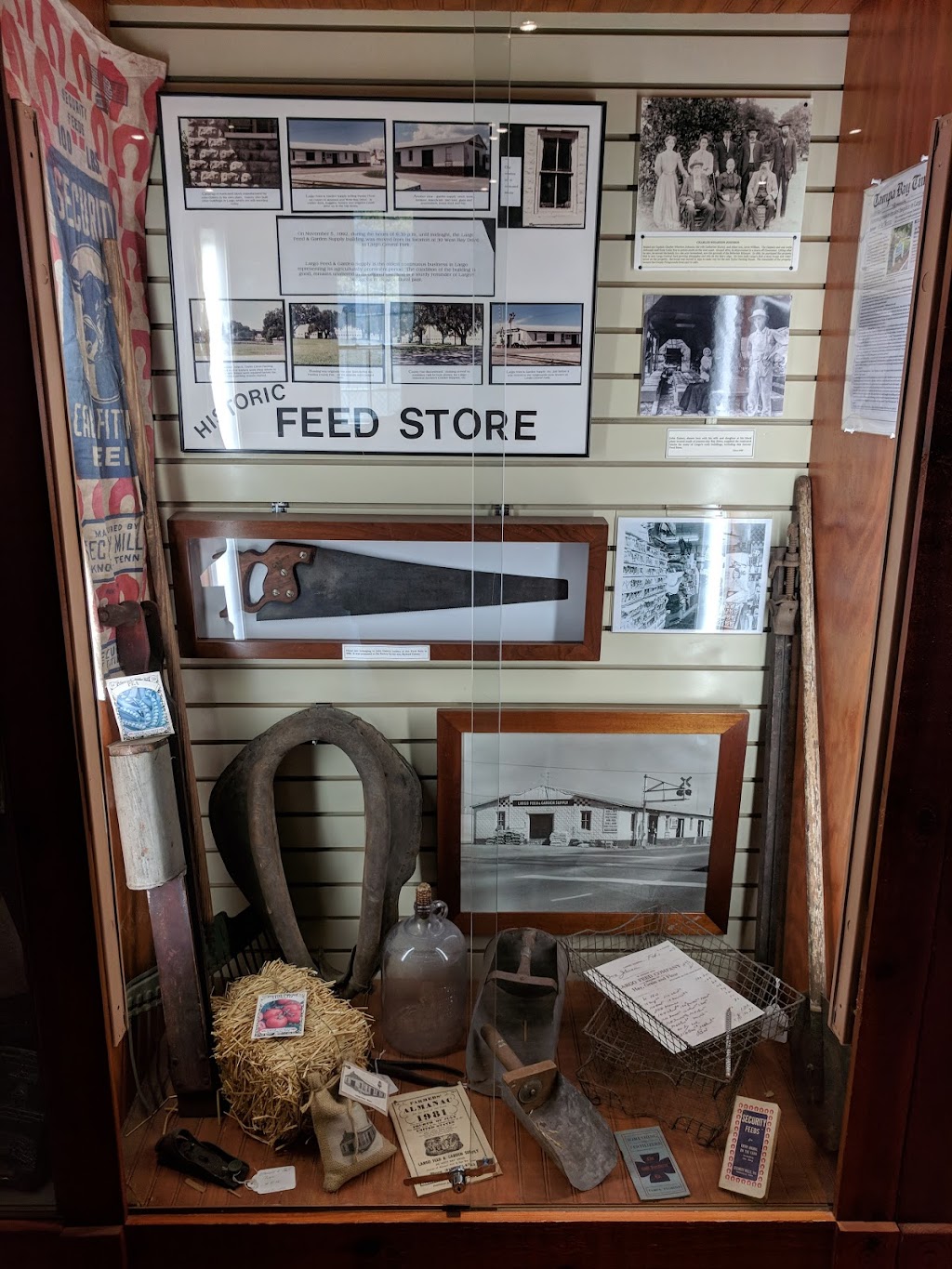 Historic Largo Feed Store & Museum | 295 Central Park Dr, Largo, FL 33771, USA | Phone: (727) 584-4906