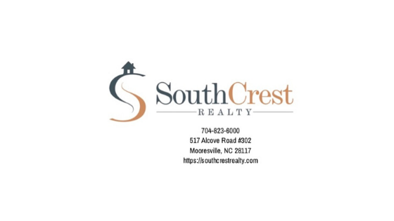 SouthCrest Realty | 517 Alcove Rd, Mooresville, NC 28117, USA | Phone: (704) 823-6000